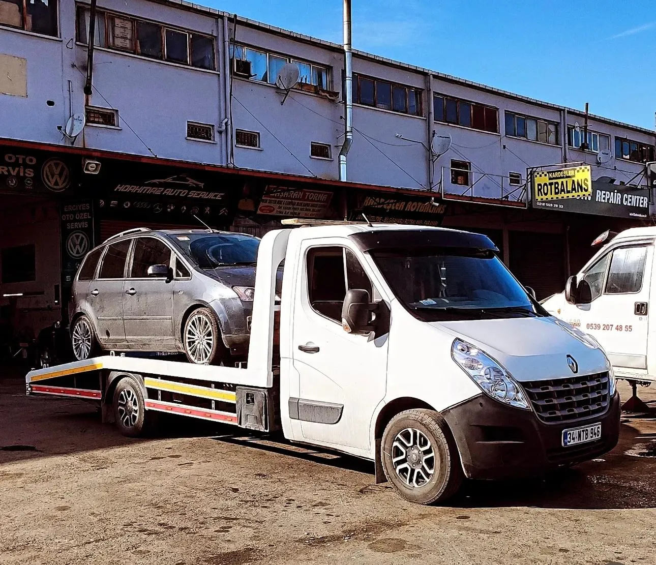 Profesyonel oto kurtarma vinc hizmeti